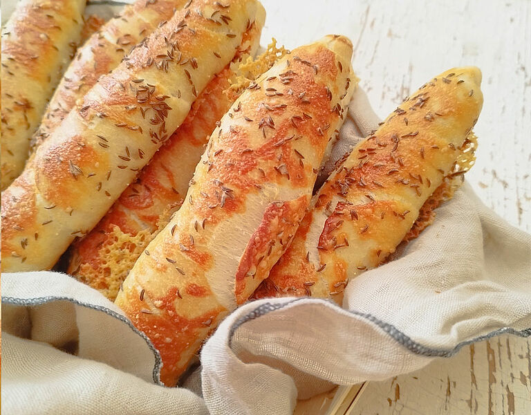 Drax Mühle - Kümmel-Käse-Stangerl