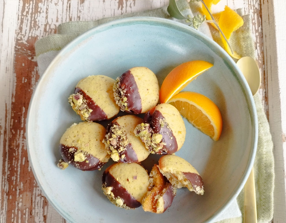 Pistazien-Orangen-Taler