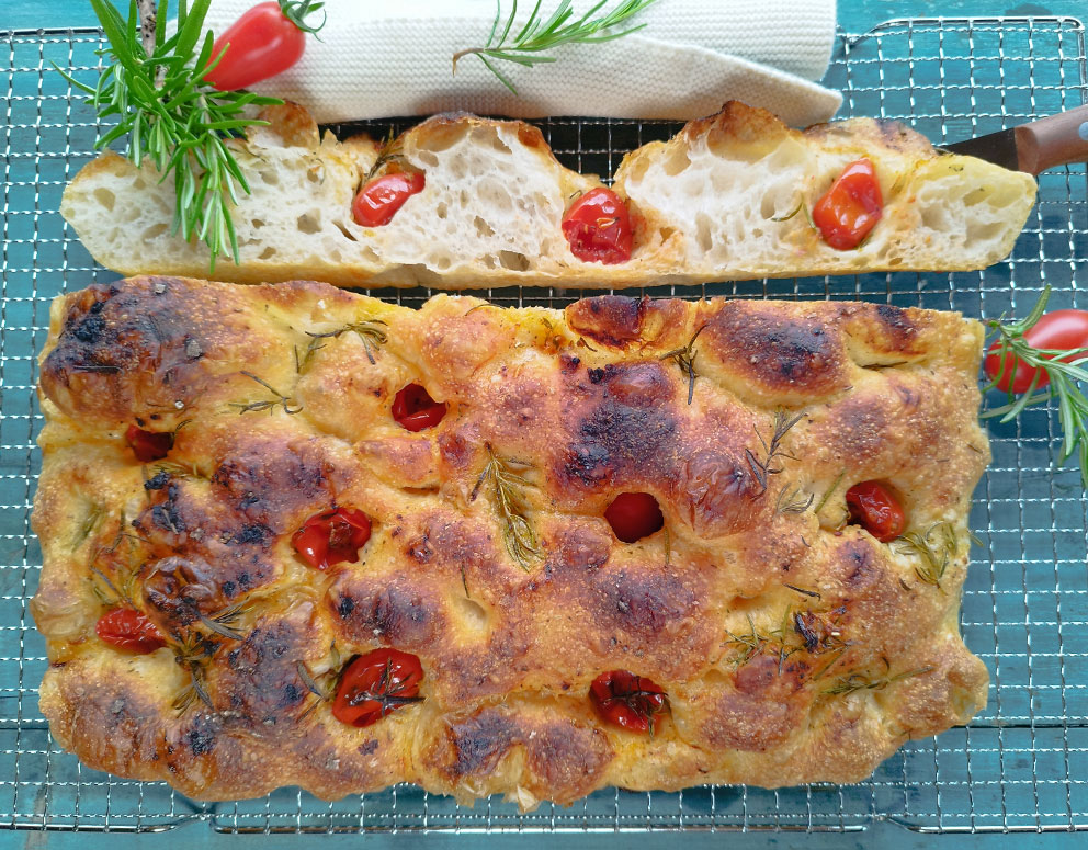 Focaccia vom Blech