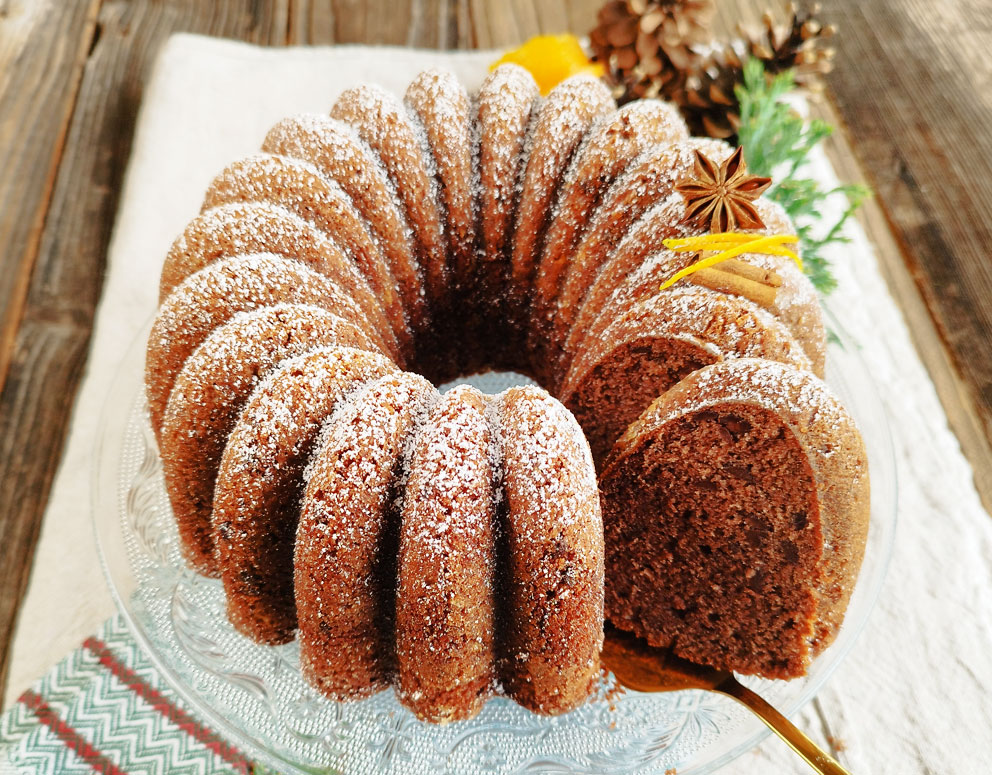 Winterlicher Gugelhupf