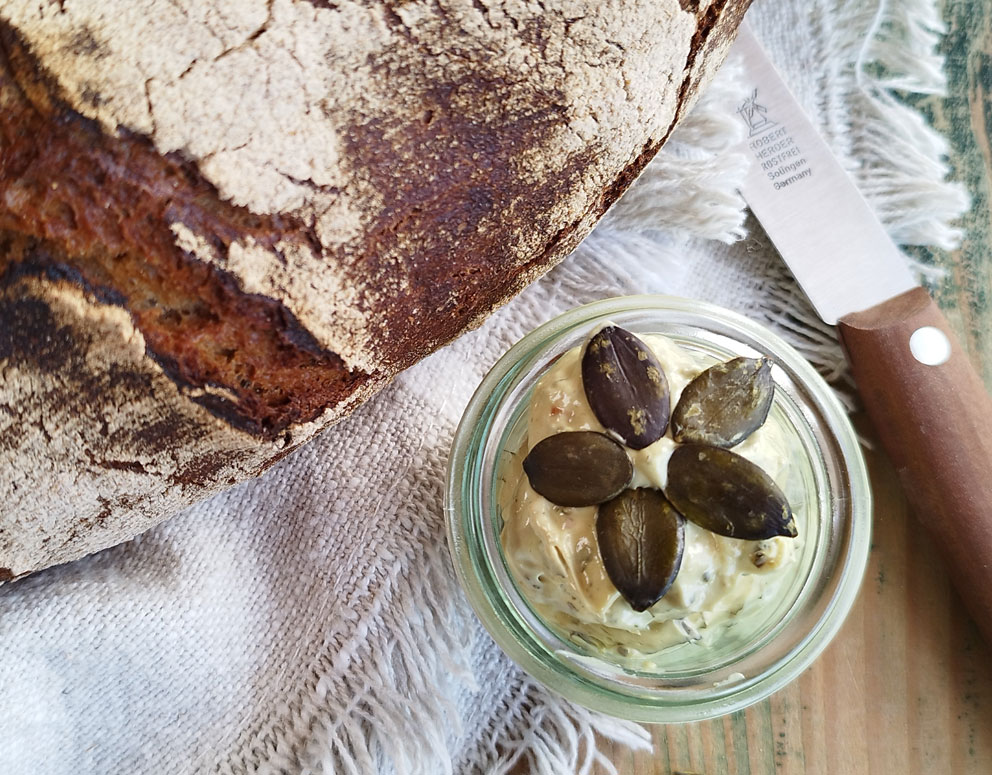 Kürbiskernbutter